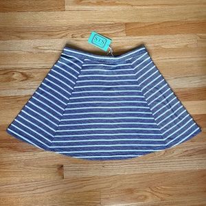 Sail to Sable | Striped Skirt Sz:S